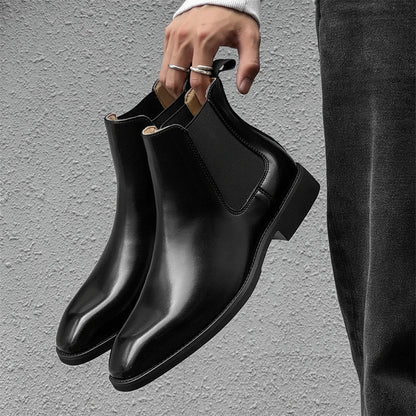 ارفع مستوى أناقتك:  (Chelsea BOOTS  100% Original ) كلاسيكي بلمسة عصرية - الراحة والفخامة في آن واحد.